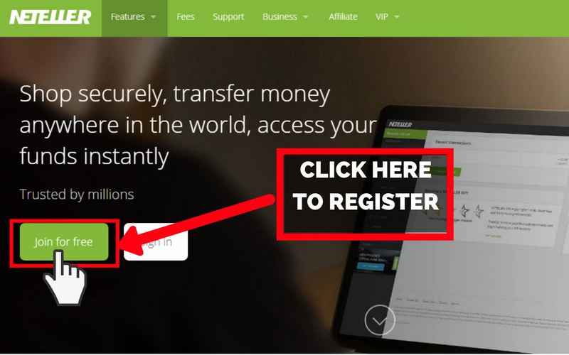 Neteller Website